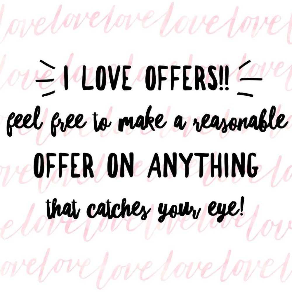 Make me an offer! 💗💗